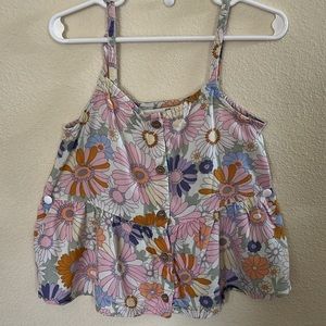 H&M floral outfit (pants and top)